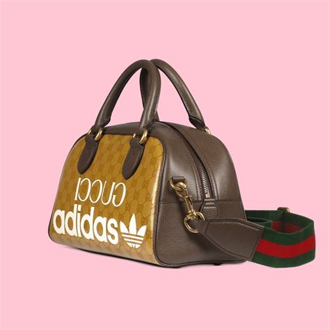 gucci adidas bowling bag|authentic Gucci duffle bags.